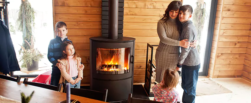 Morso Cast Iron Fireplace Insert Installation in Weston, Wisconsin