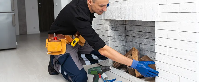 Fireplace Damaged Damper Frame Repair Services in Weston, Wisconsin
